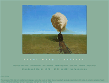 Tablet Screenshot of brentwong-painter.com